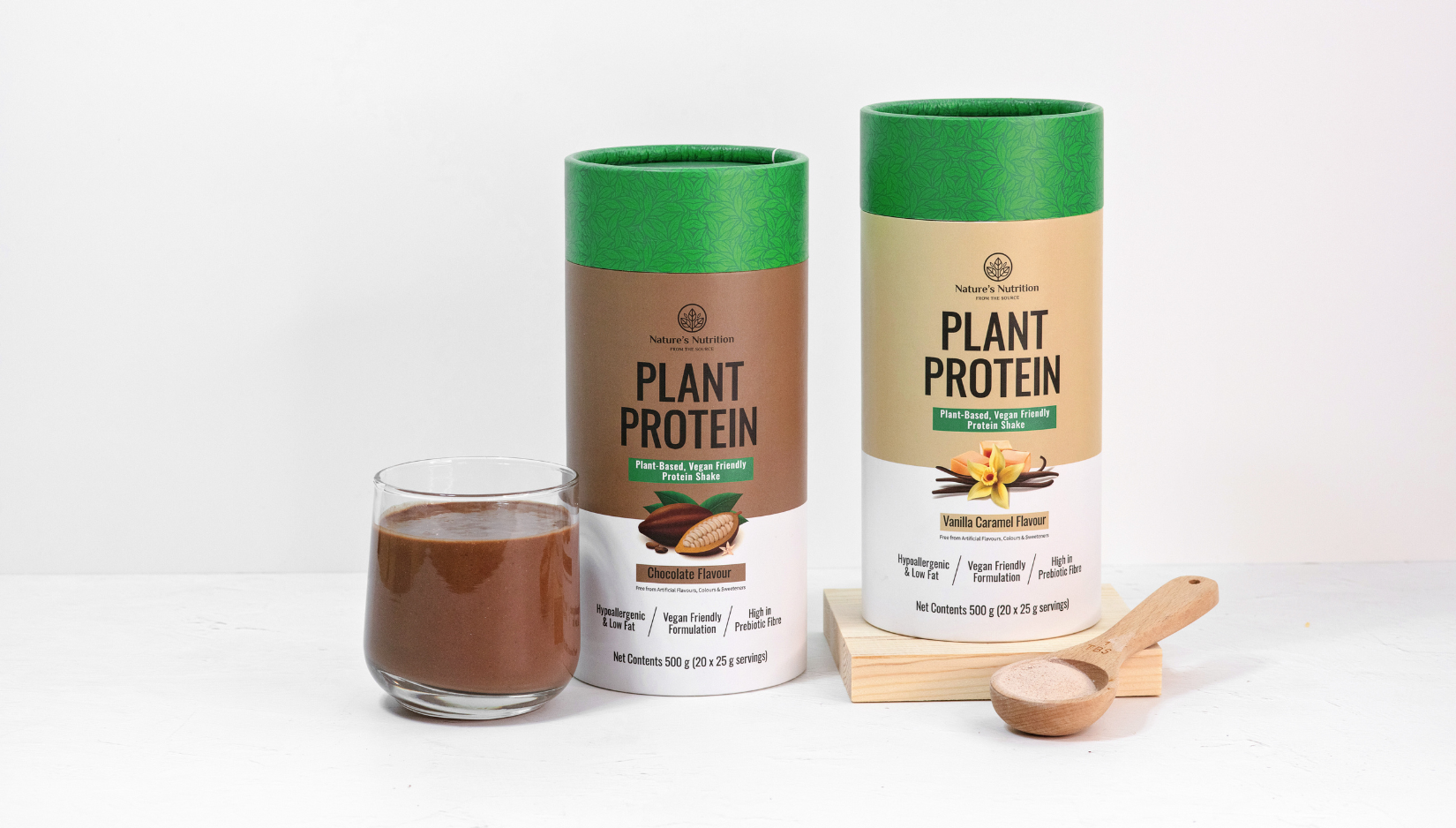 Nature's Nutrition Plant Protein Flavours