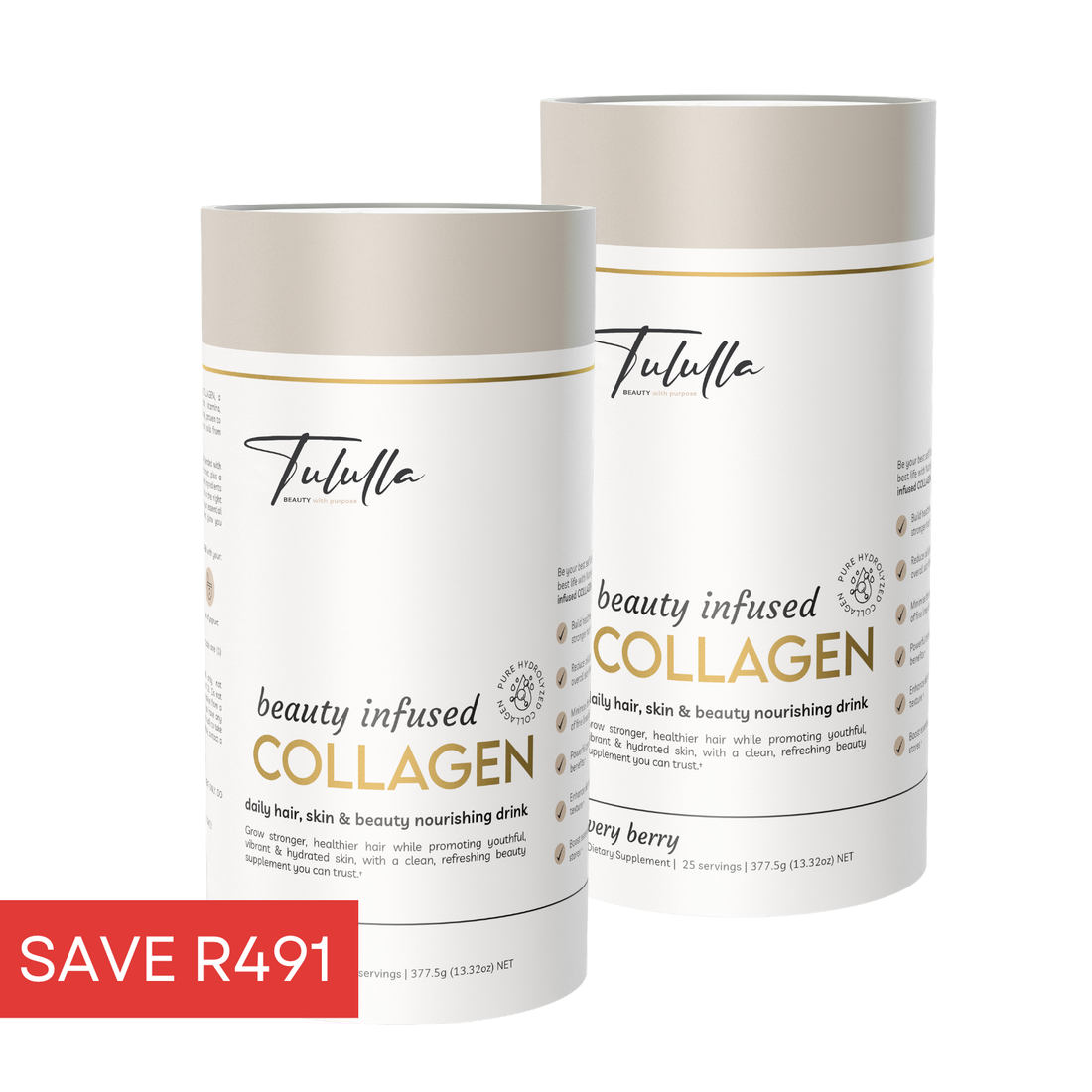 2 x Beauty Infused Collagen