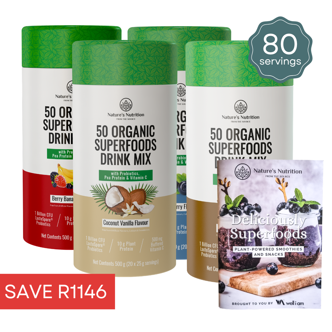 2 x Superfoods + 2 Free Superfoods + Free Recipe Book
