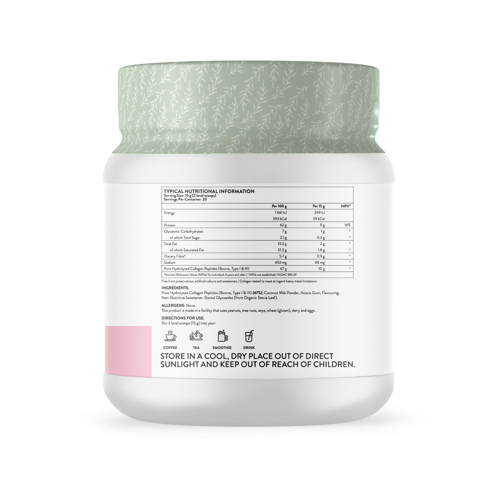 Collagen Coffee Creamer — Dairy-Free Collagen Coffee Booster