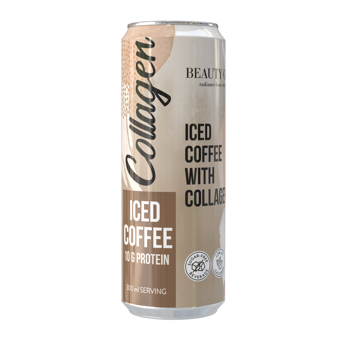 Beautygen Collagen Drink, Iced Coffee