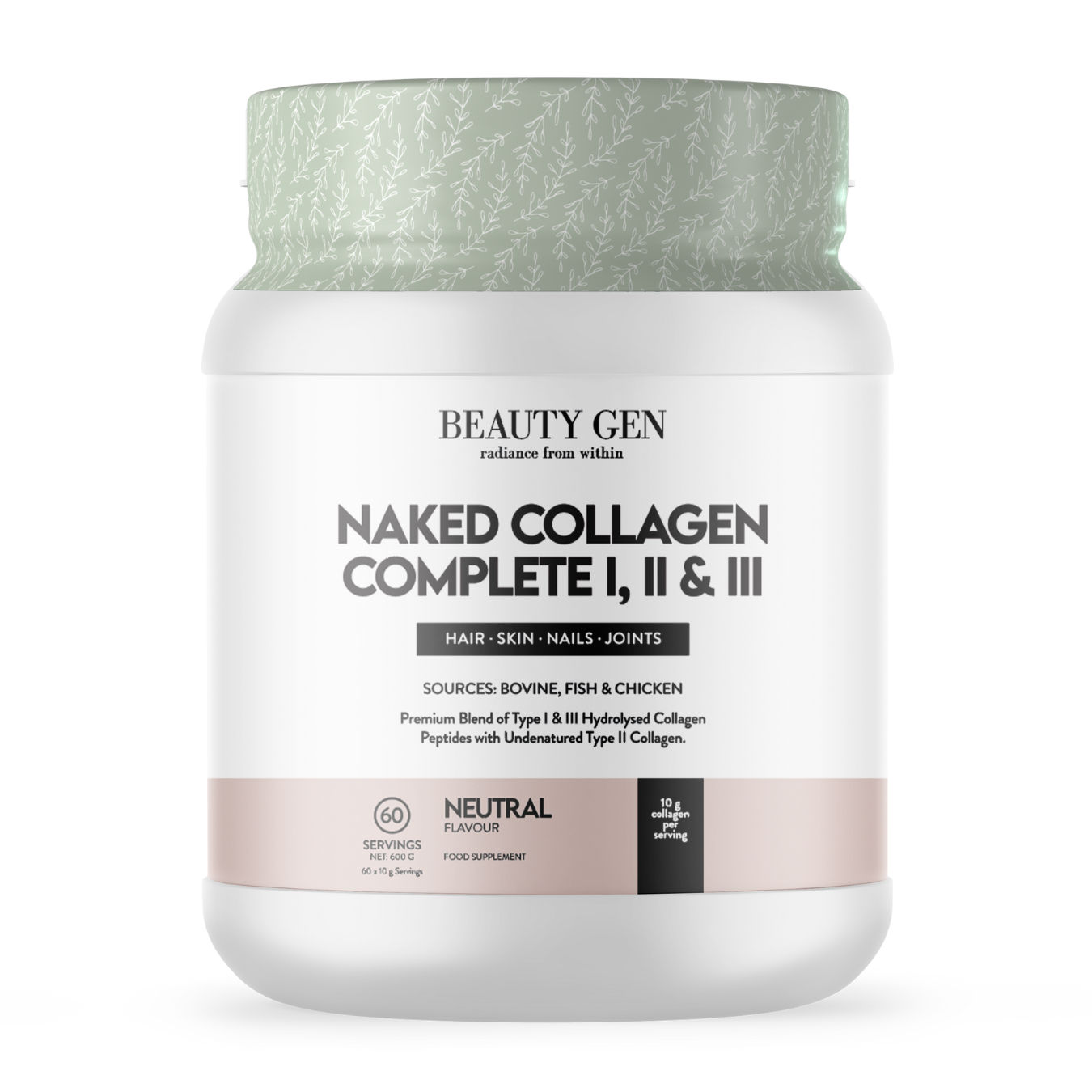Naked Collagen Complete I, II & III