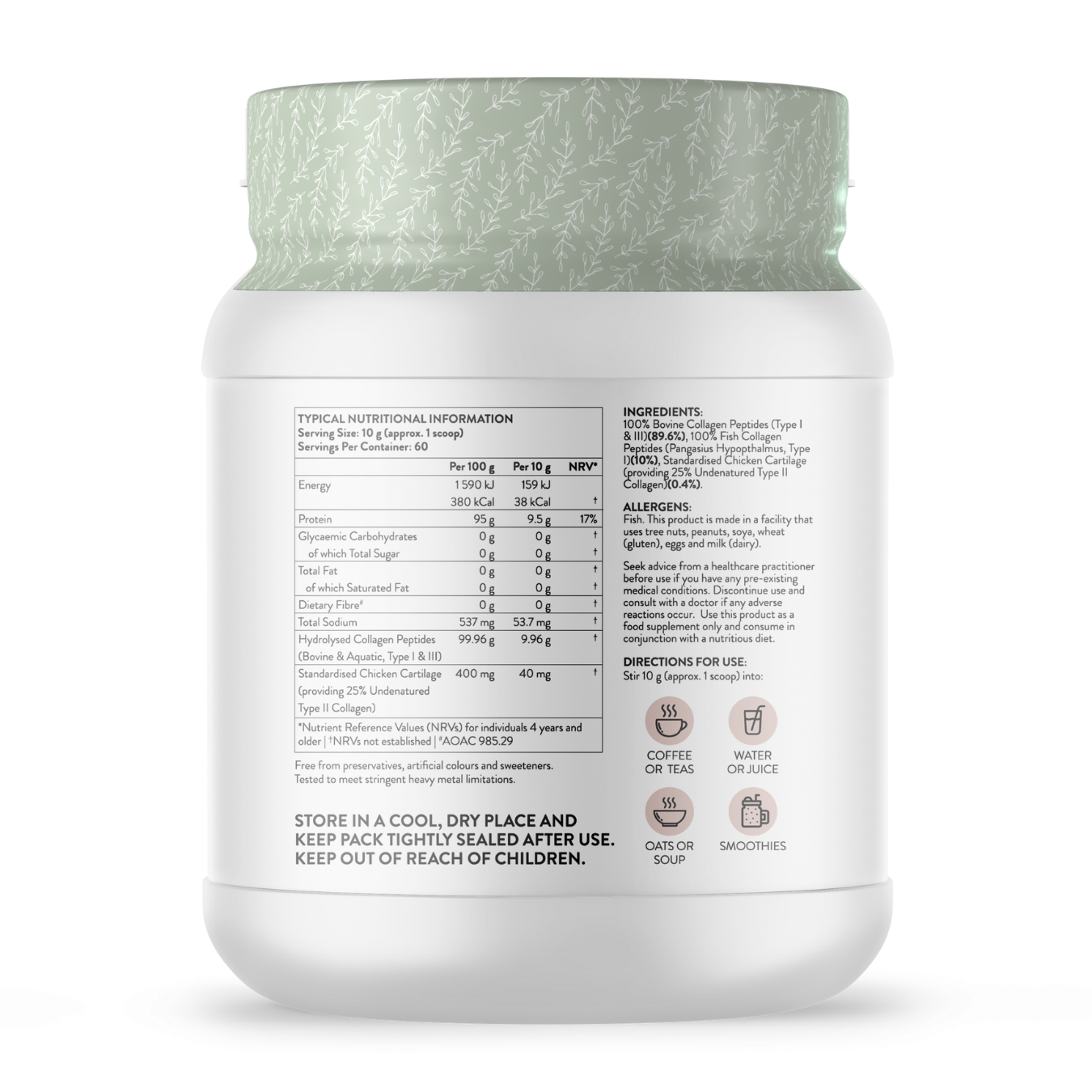 Naked Collagen Complete I, II & III