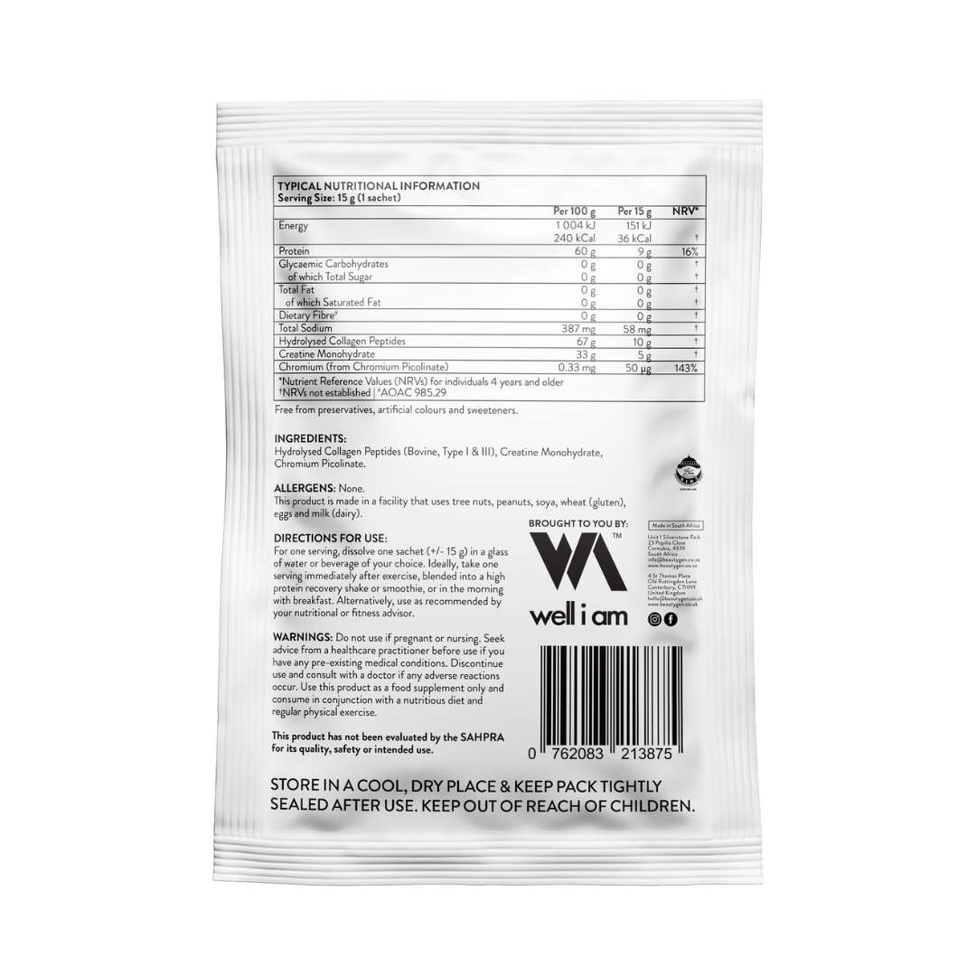 Naked Collagen + Creatine Sachet
