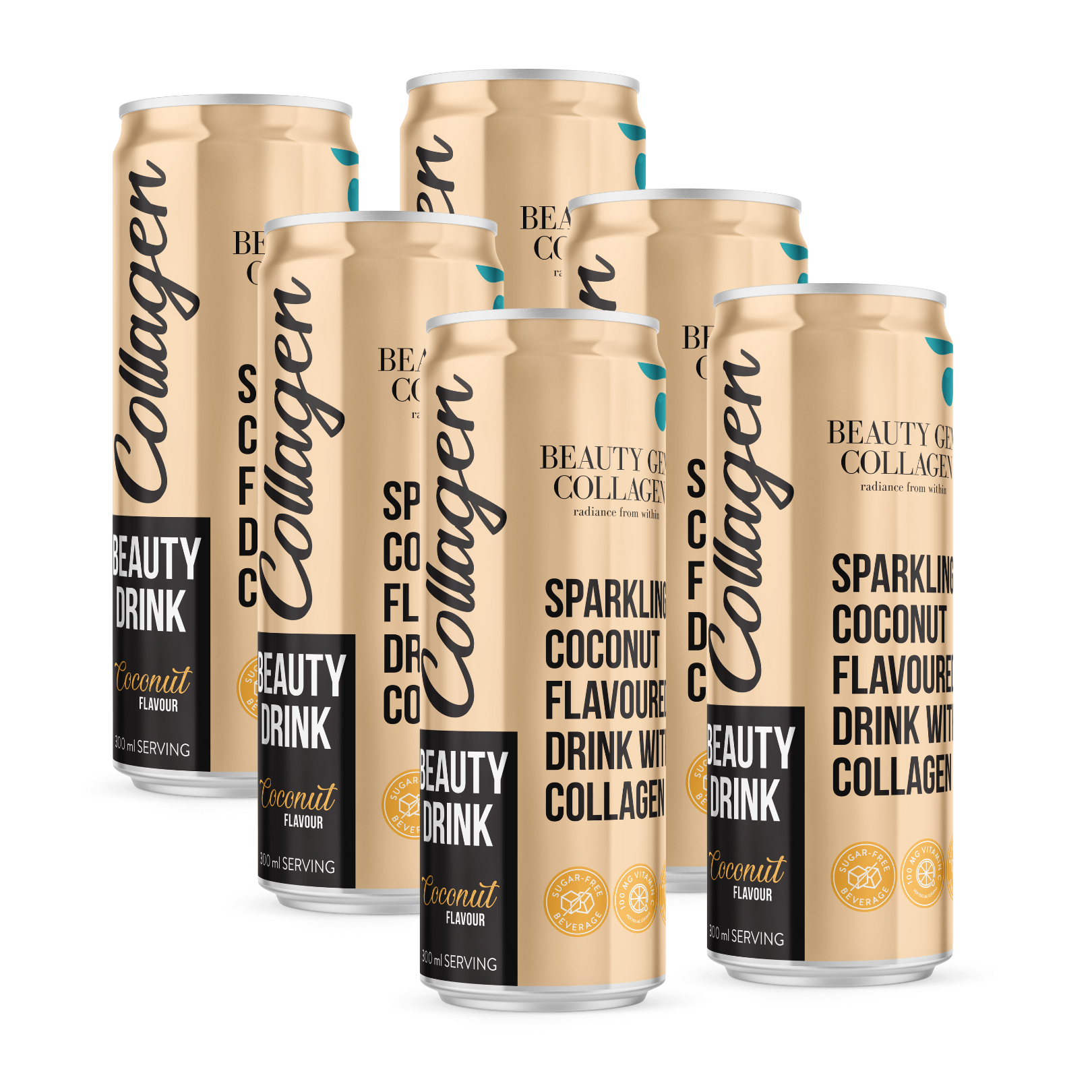 Beauty Collagen Drink | Coconut 6-pack