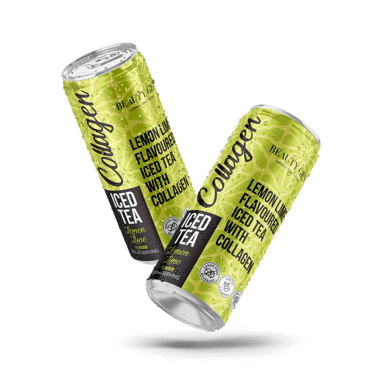 Collagen Lemon Lime Iced Tea 6-pack
