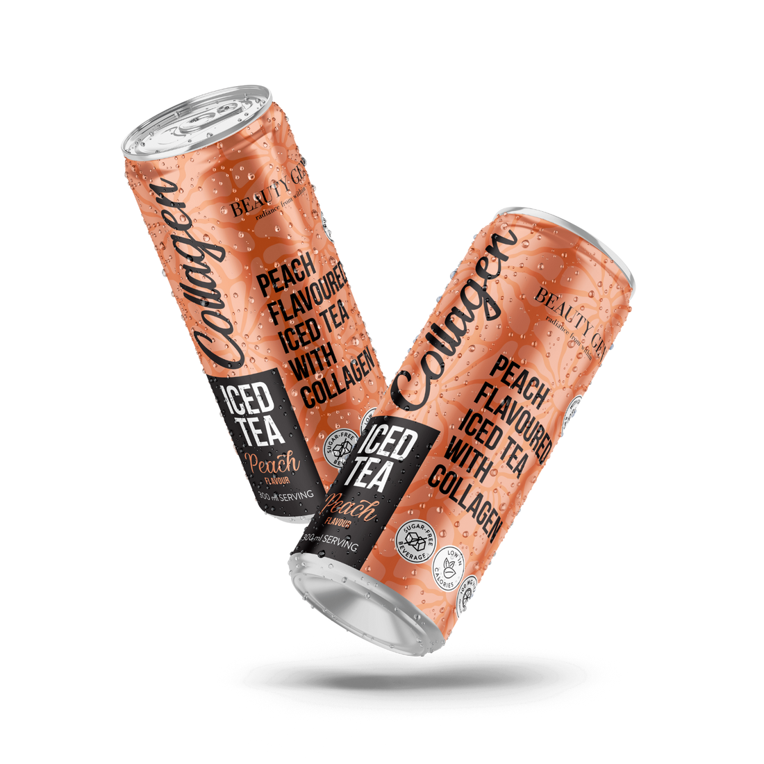 Collagen Peach Iced Tea