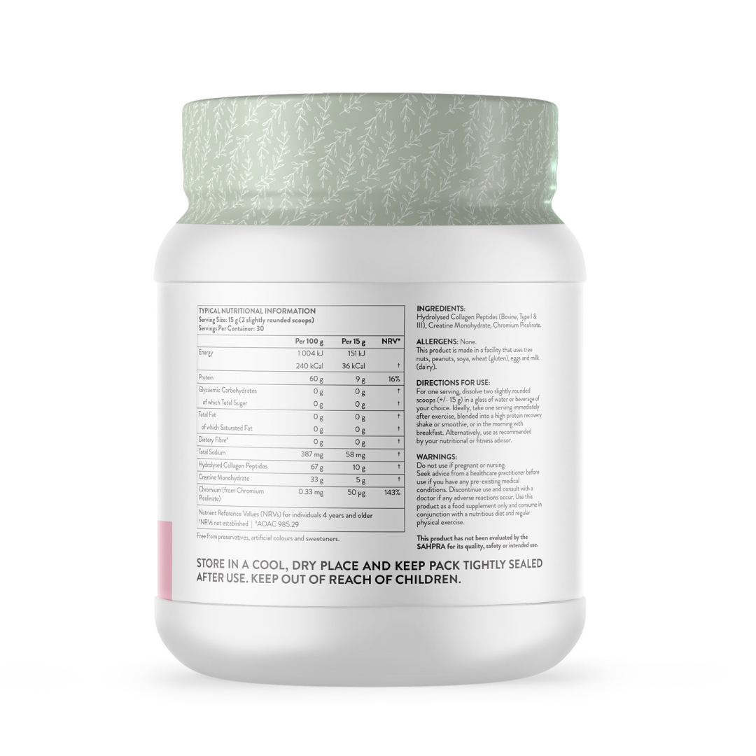 Naked Collagen +PLUS Creatine — Collagen + Creatine for Women