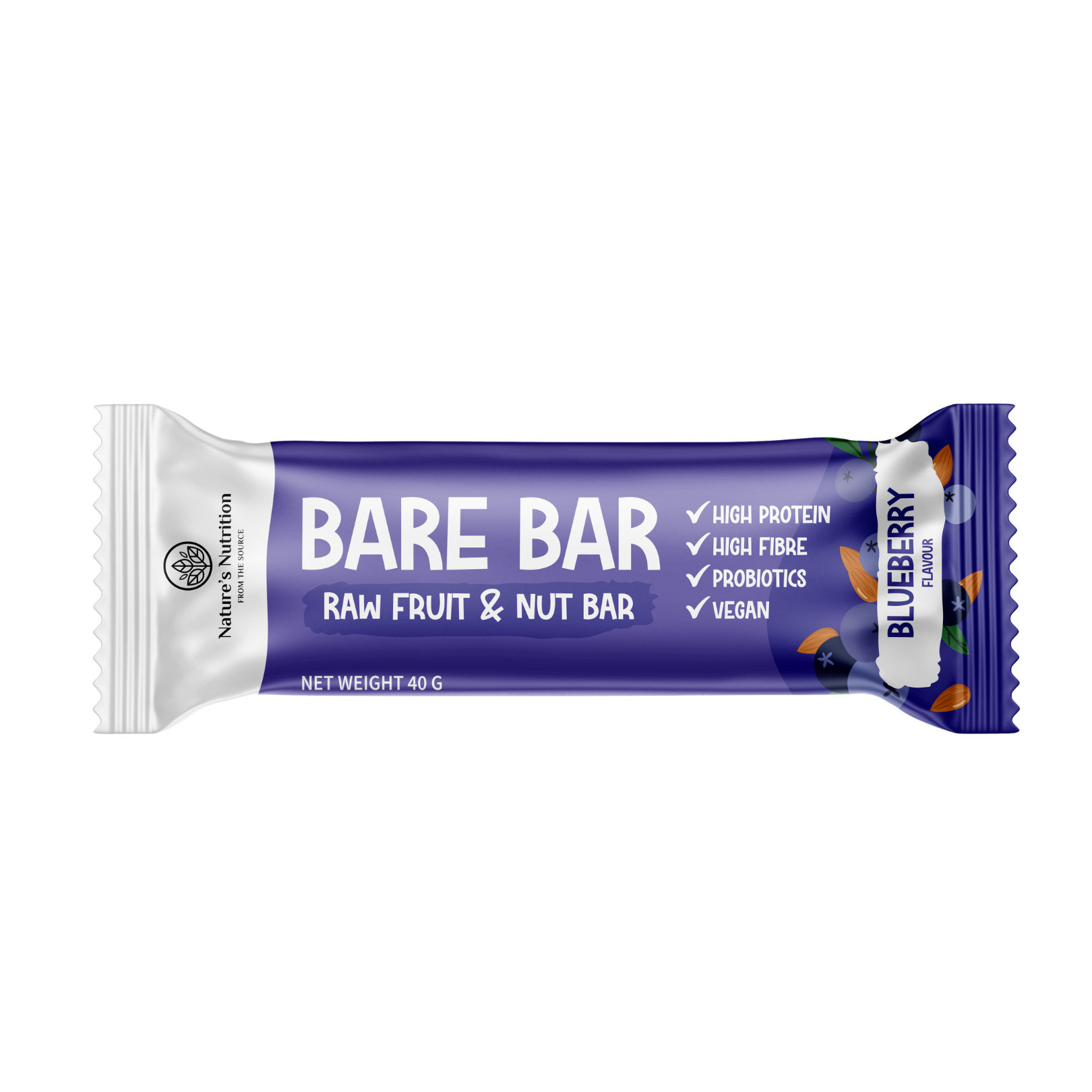 Bare Bars — Raw Fruit, Nut & Probiotic Snack Bar