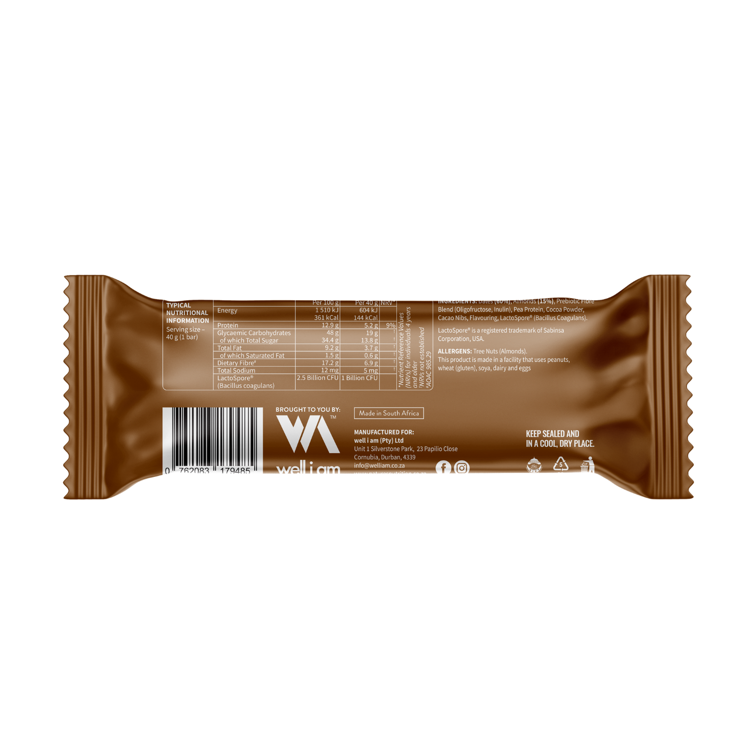 Bare Bar Choc Cocoa