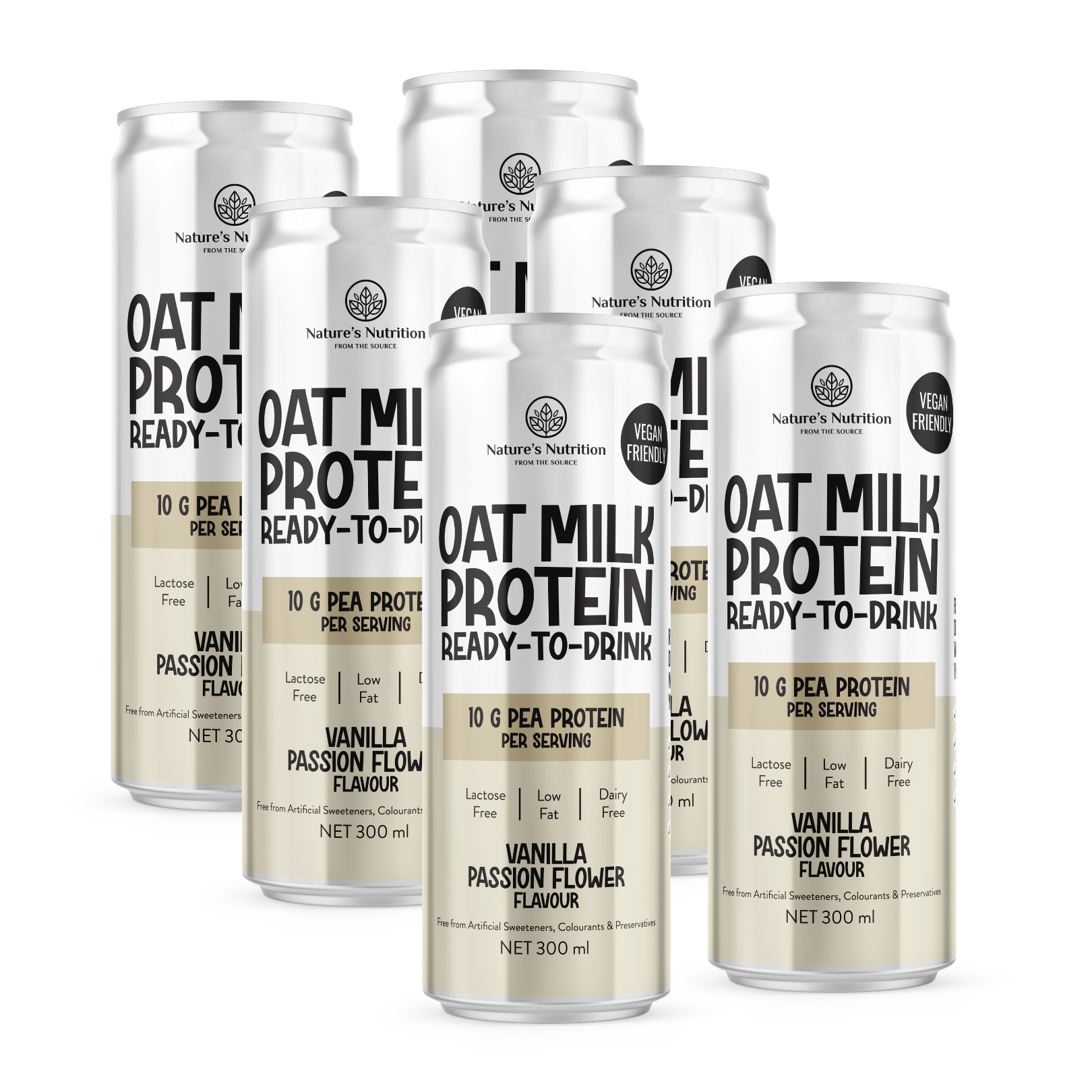 Oat Milk Vanilla Passion Flower 6-Pack