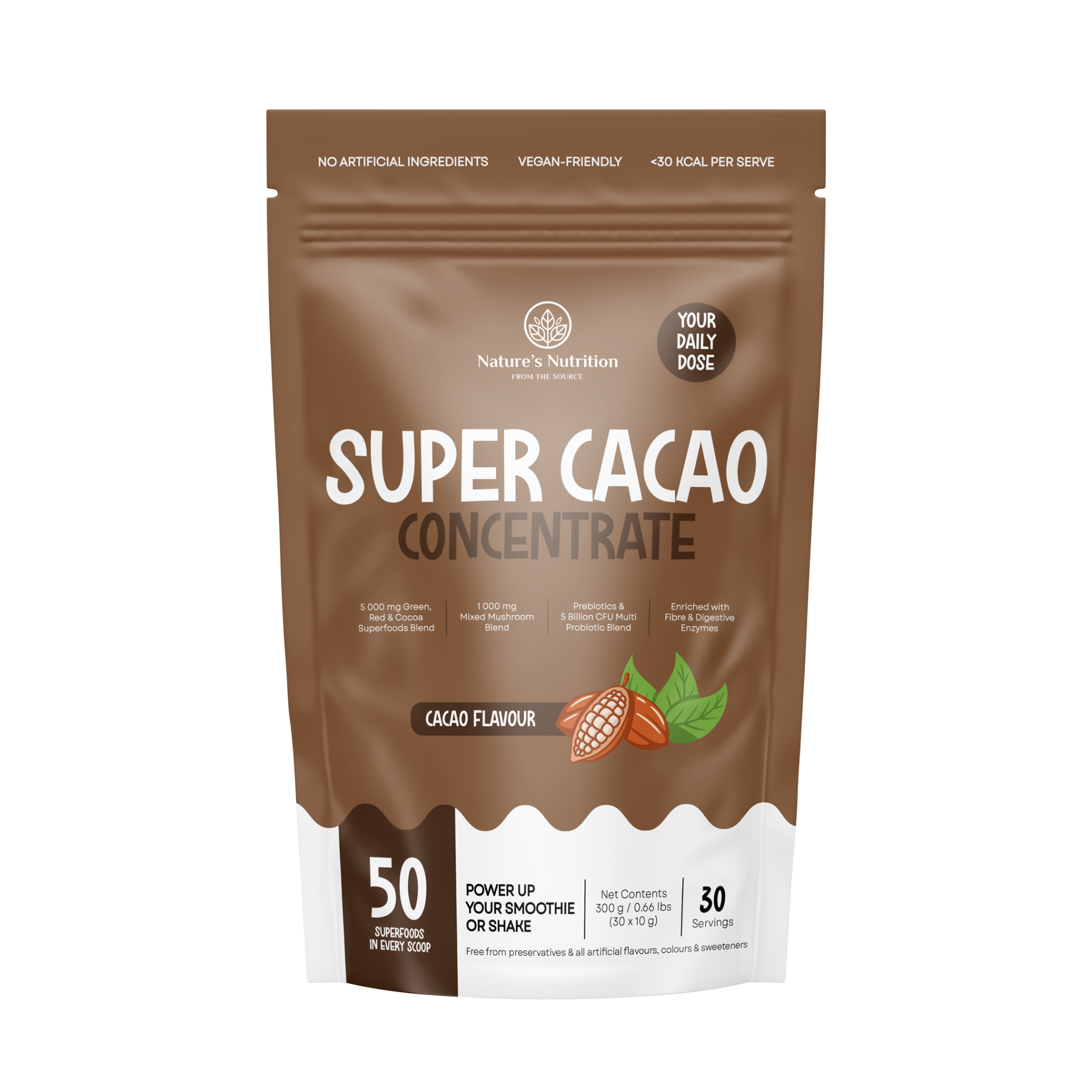 Smoothie Boosters | Super Reds, Super Greens & Super Cacao New