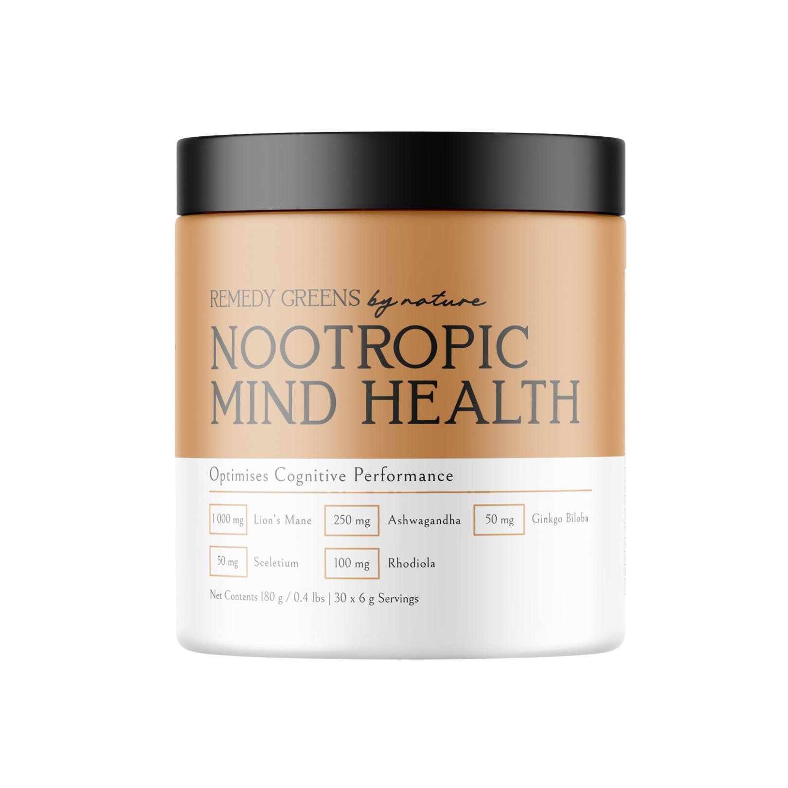 Nootropic Mind Health — Focus & Brain Support Blend