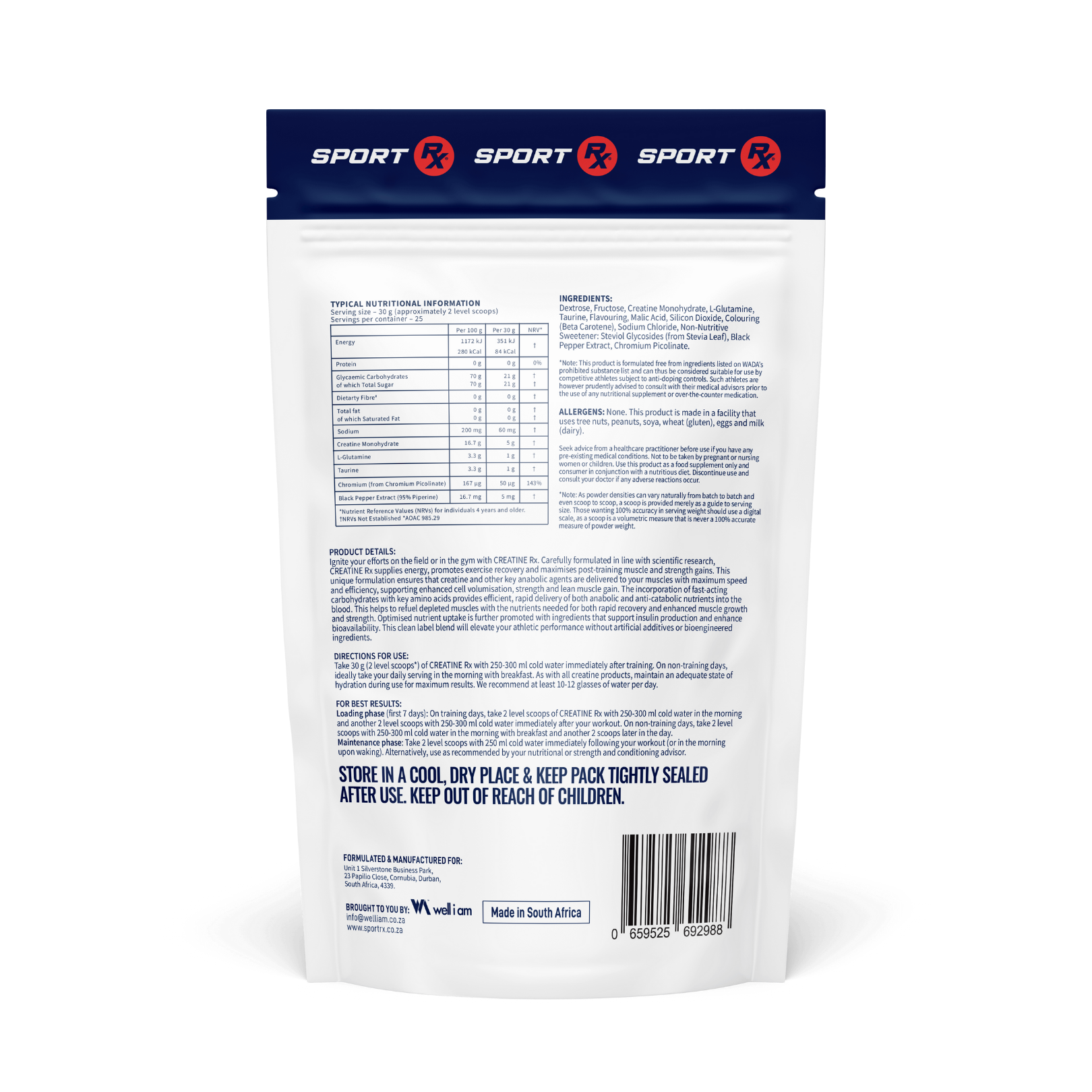Creatine Rx | Mango & Orange