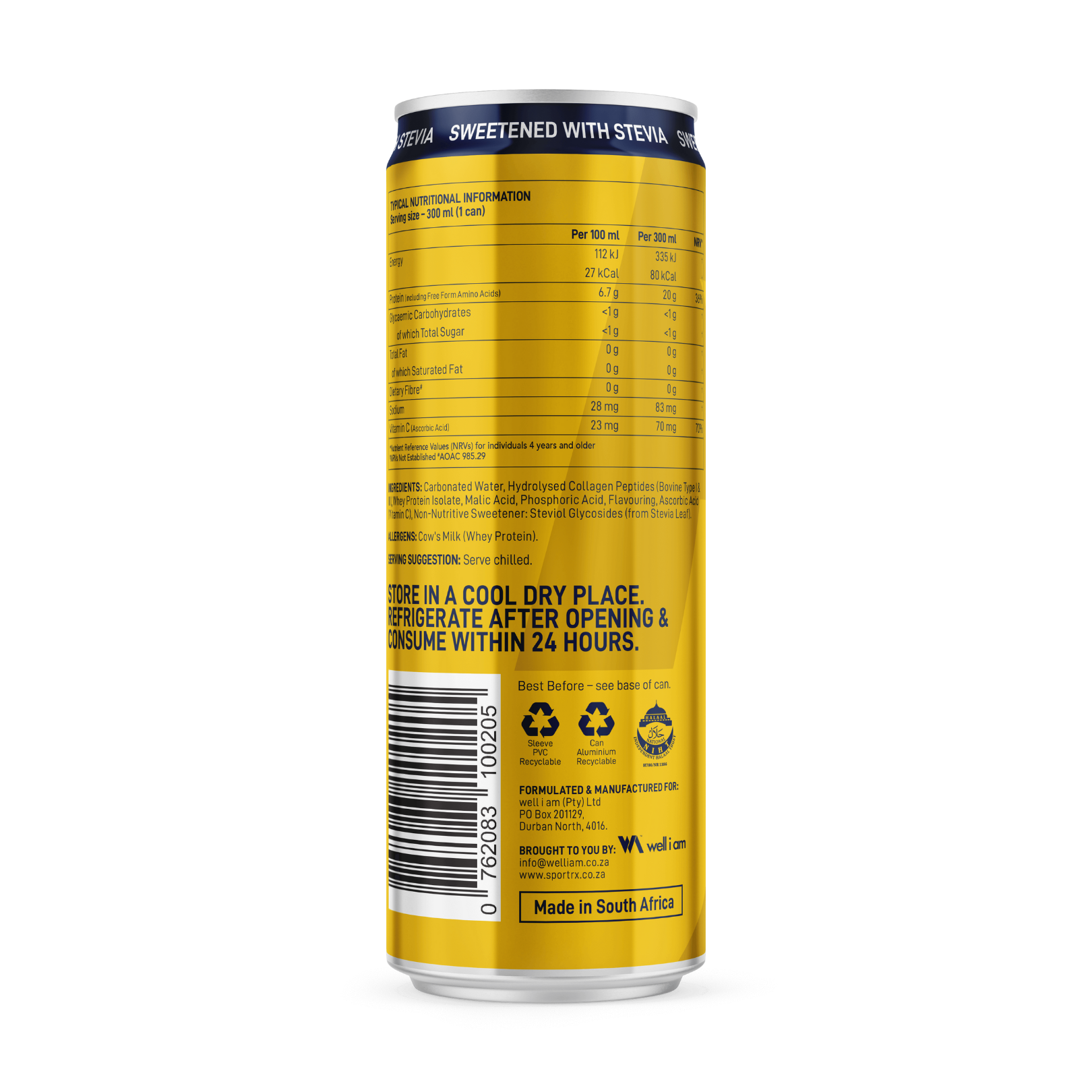 SPORT Rx | Protein Ready-to-Drink | Dragon Fruit (with Stevia)