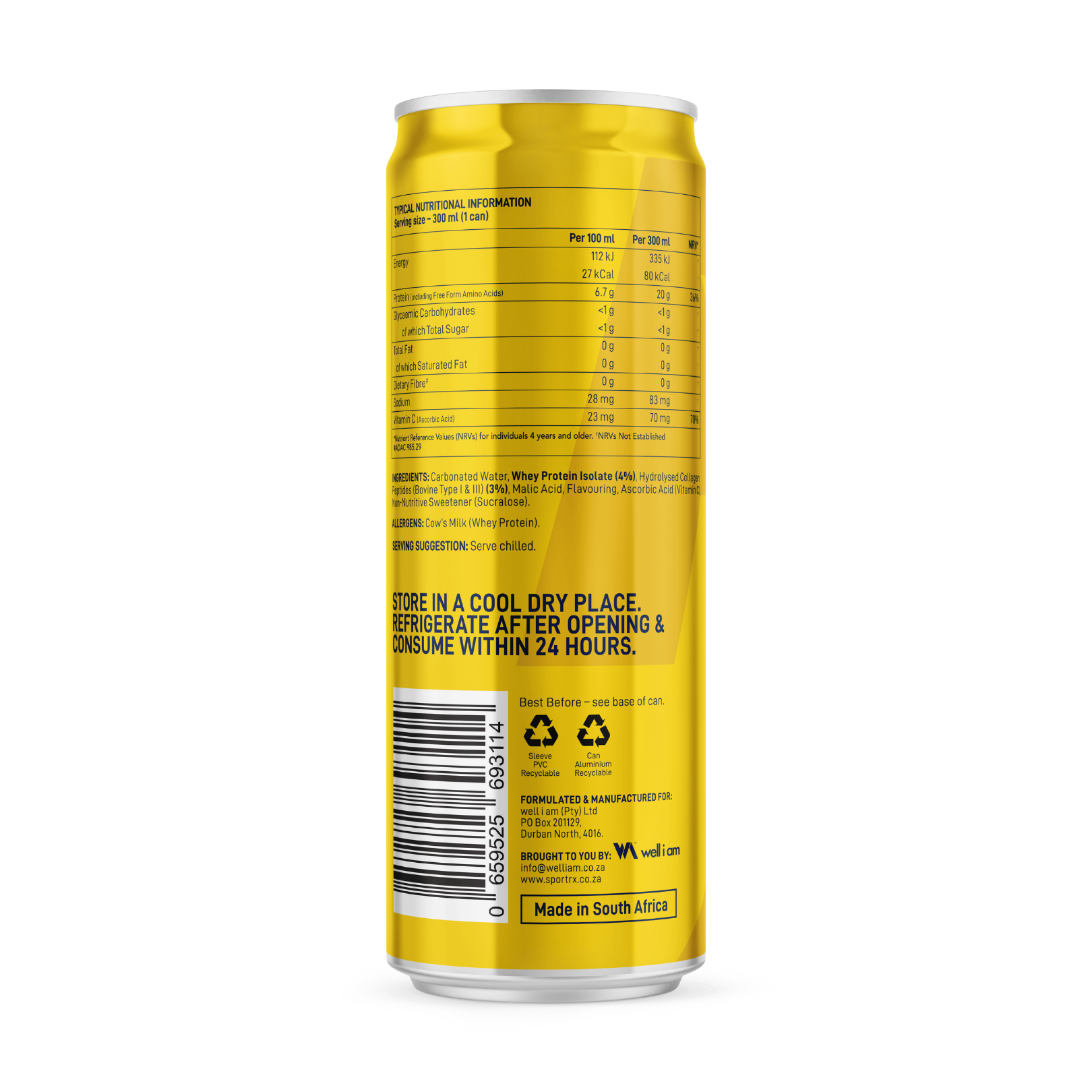 SPORT Rx | Protein Ready-to-Drink | Lemon Lime