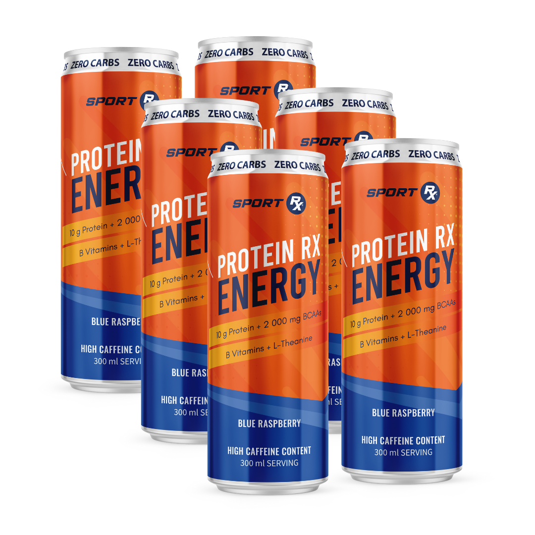 PROTEIN Rx ENERGY 6- Pack | Blue Raspberry