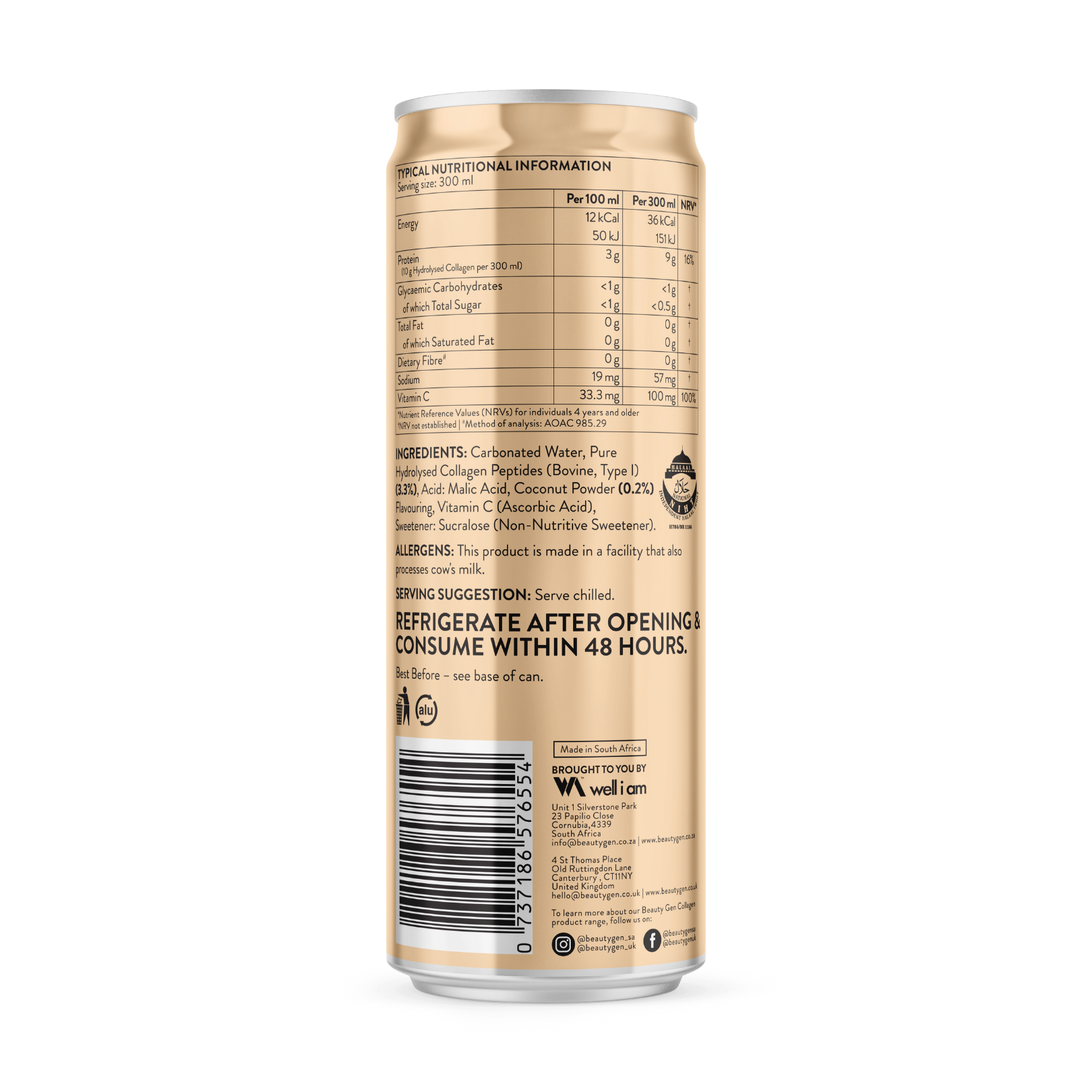Beauty Collagen Drink | Coconut