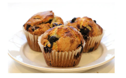 Blueberry collagen muffins recipe