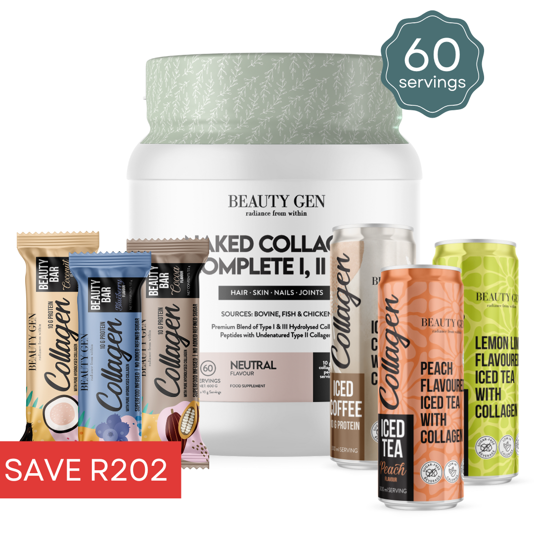 1 x Naked Complete + 3 x Drinks + 3 x Bars