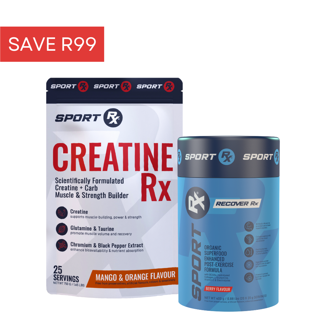 1 x CREATINE Rx + 1 x RECOVER Rx