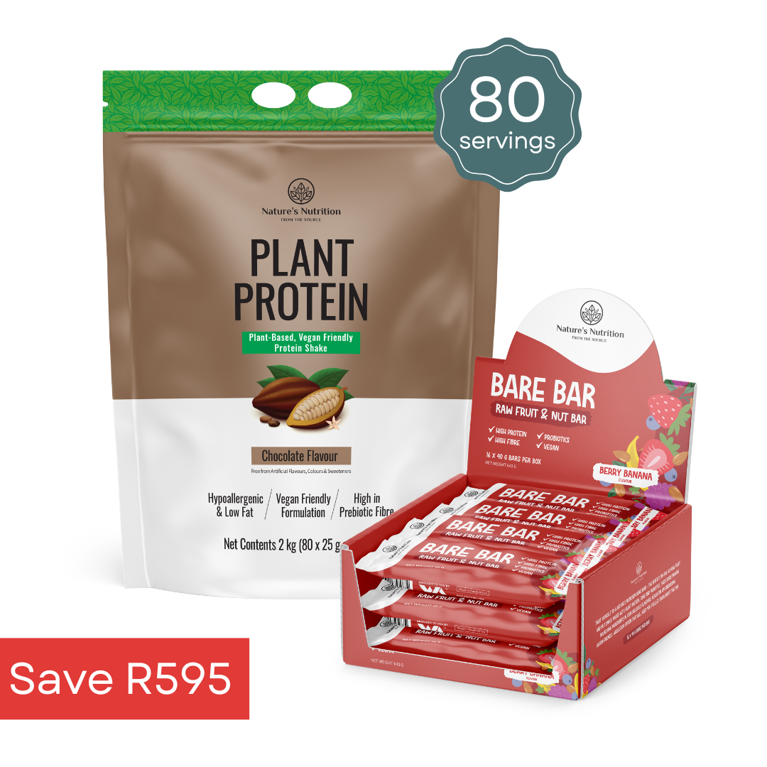 2kg Plant Protein + 1 x Box of Bars