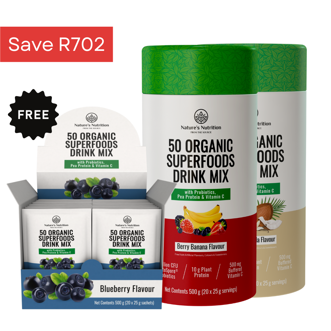 2 x Superfoods + 1 x FREE Box Blueberry Superfood Sachets