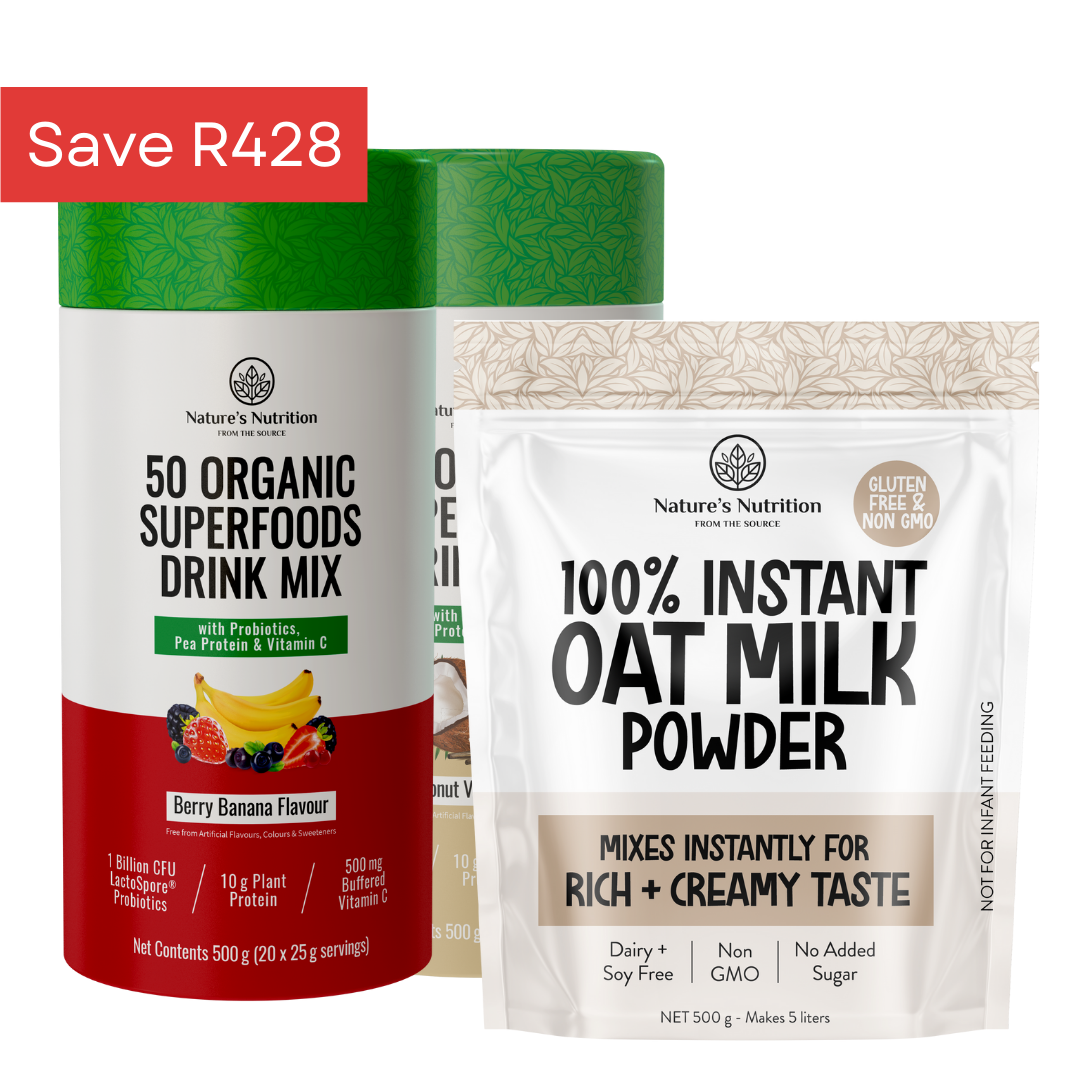 2 x Superfoods + Oat Milk Pouch