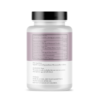 Parasite & Worm Cleanse — Herbal Gut Cleanse & Digestive Balance