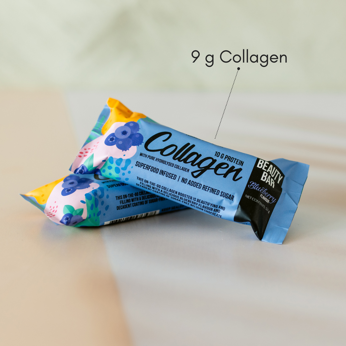 Collagen Beauty Bar Blueberry - Box