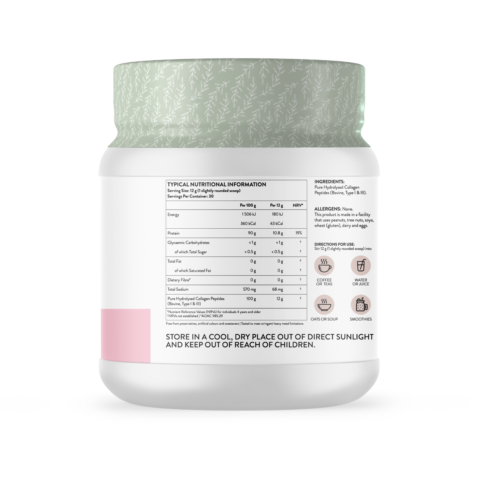Naked Collagen — Pure Hydrolysed Collagen Powder
