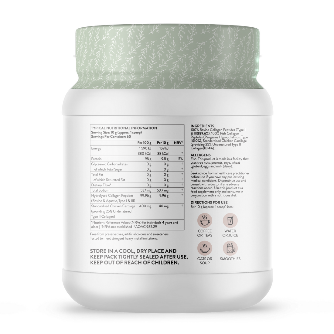 Naked Collagen Complete I, II & III