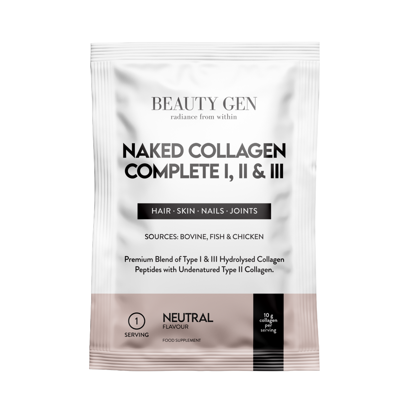 Naked Collagen Complete I, II & III Box