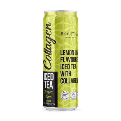 Collagen Lemon Lime Iced Tea 6-pack
