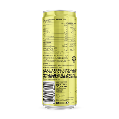Collagen Lemon Lime Iced Tea 6-pack