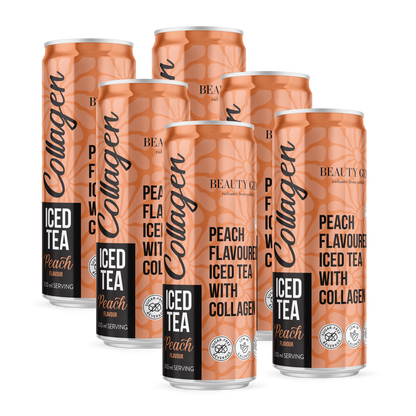 Collagen Peach Iced Tea 6-pack
