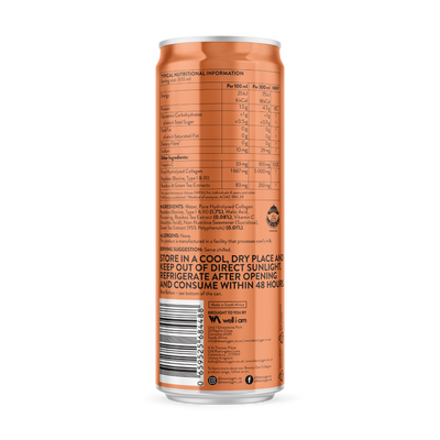 Collagen Peach Iced Tea