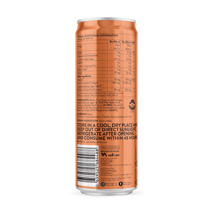 Collagen Peach Iced Tea 6-pack