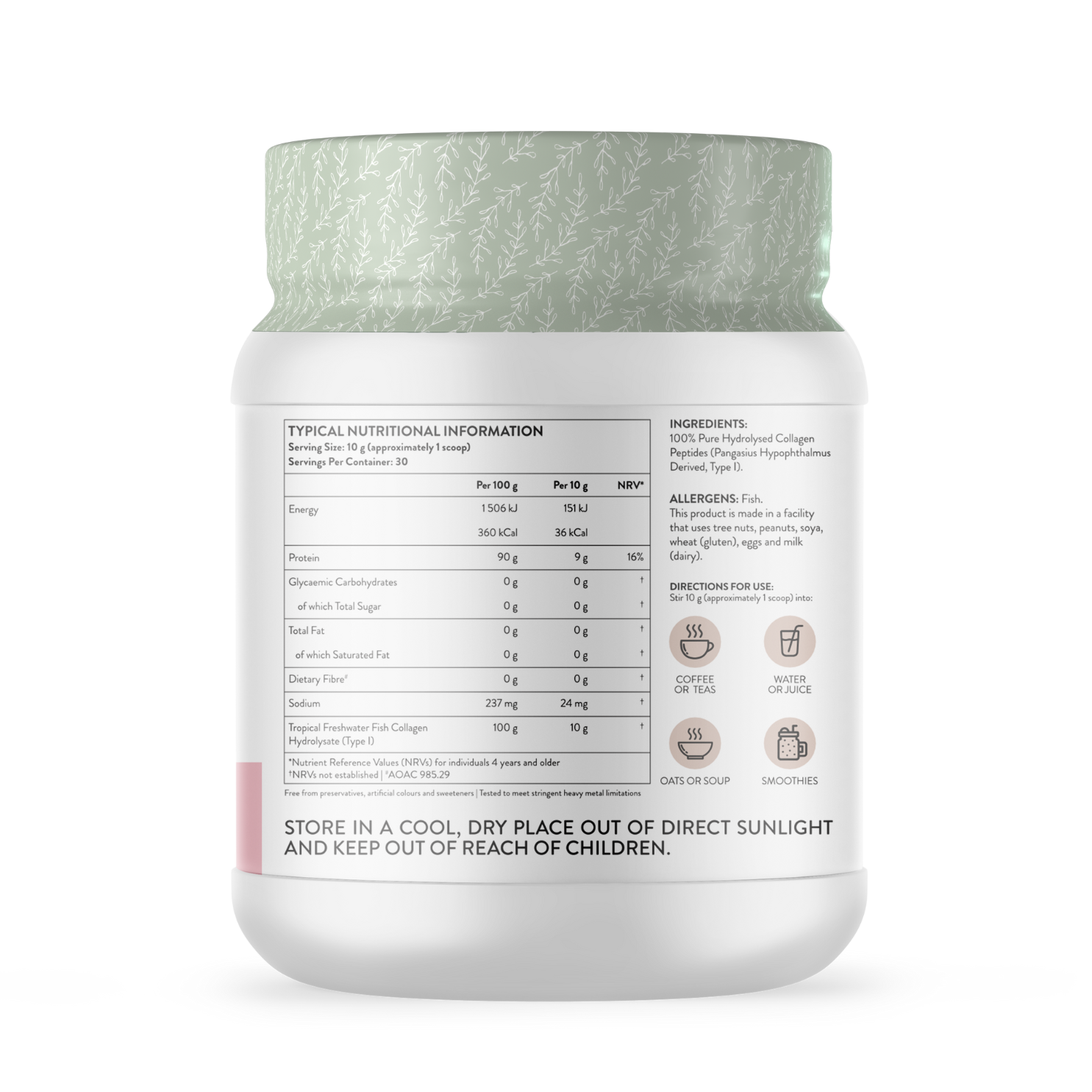 Naked Collagen Aquatic — Marine Collagen Powder