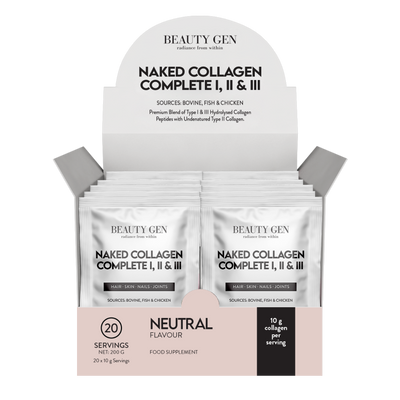 Naked Collagen Complete I, II & III 1KG NEW