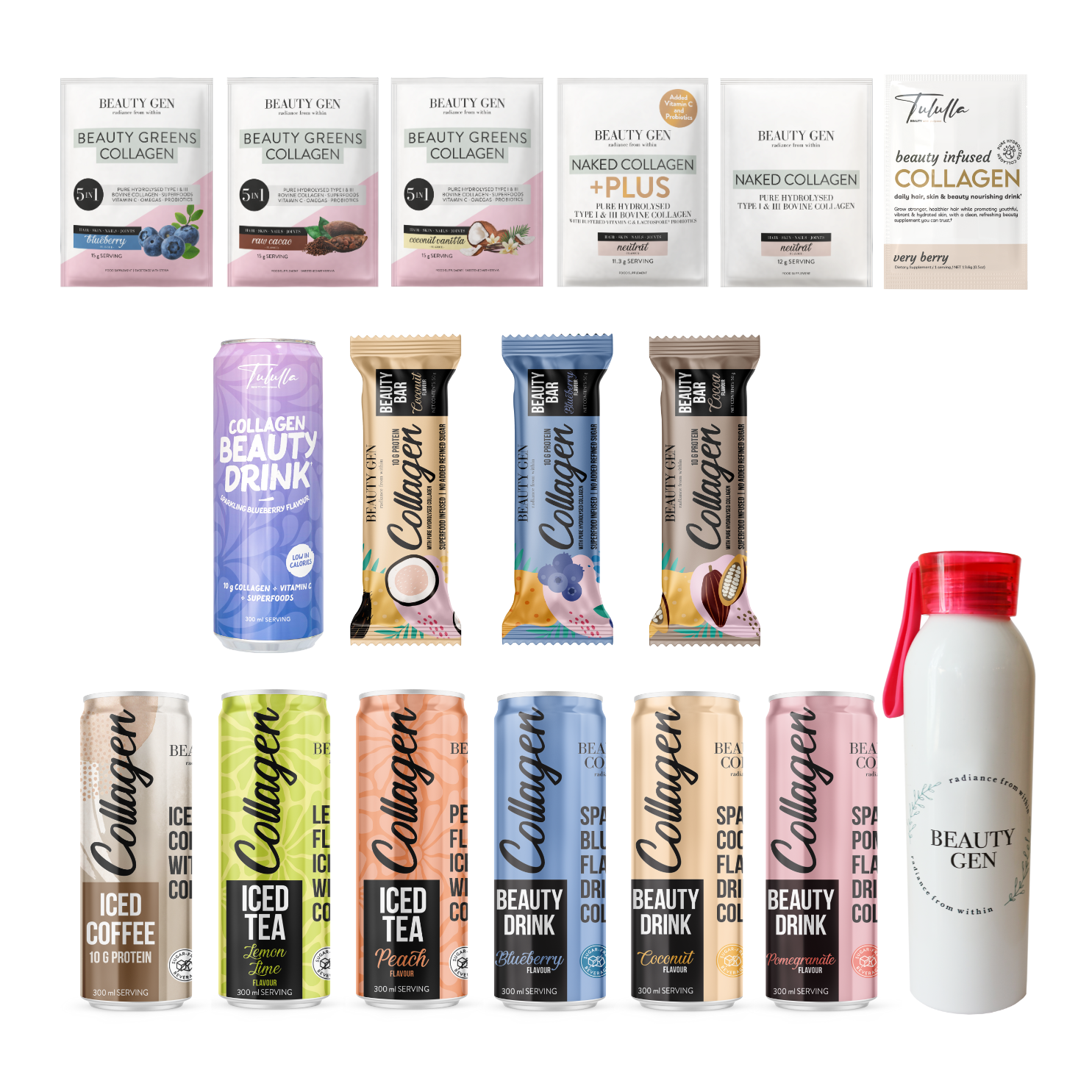 Full range of beauty gen products, Bundle pack