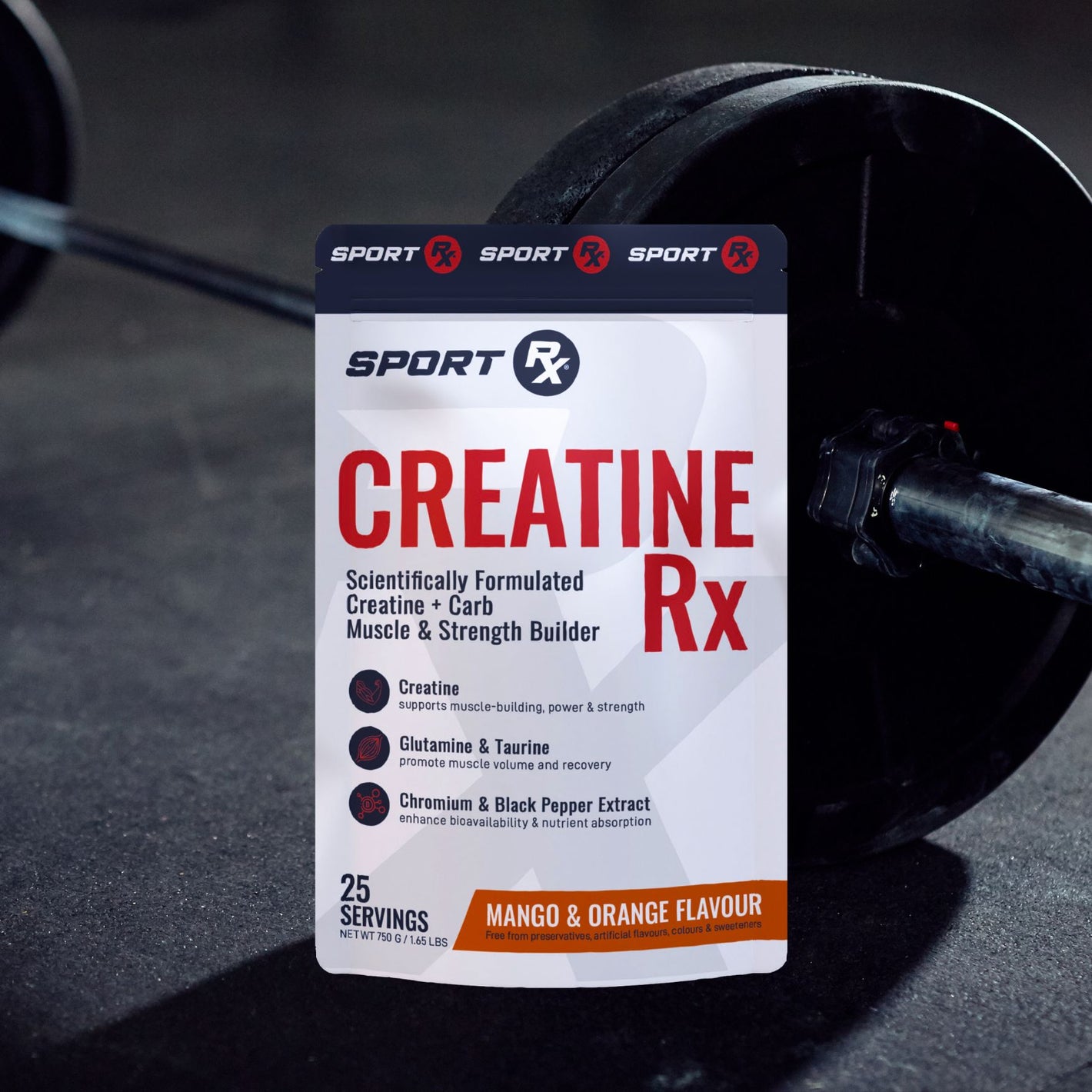 Creatine_Rx_Product_On_A_Gym_Background