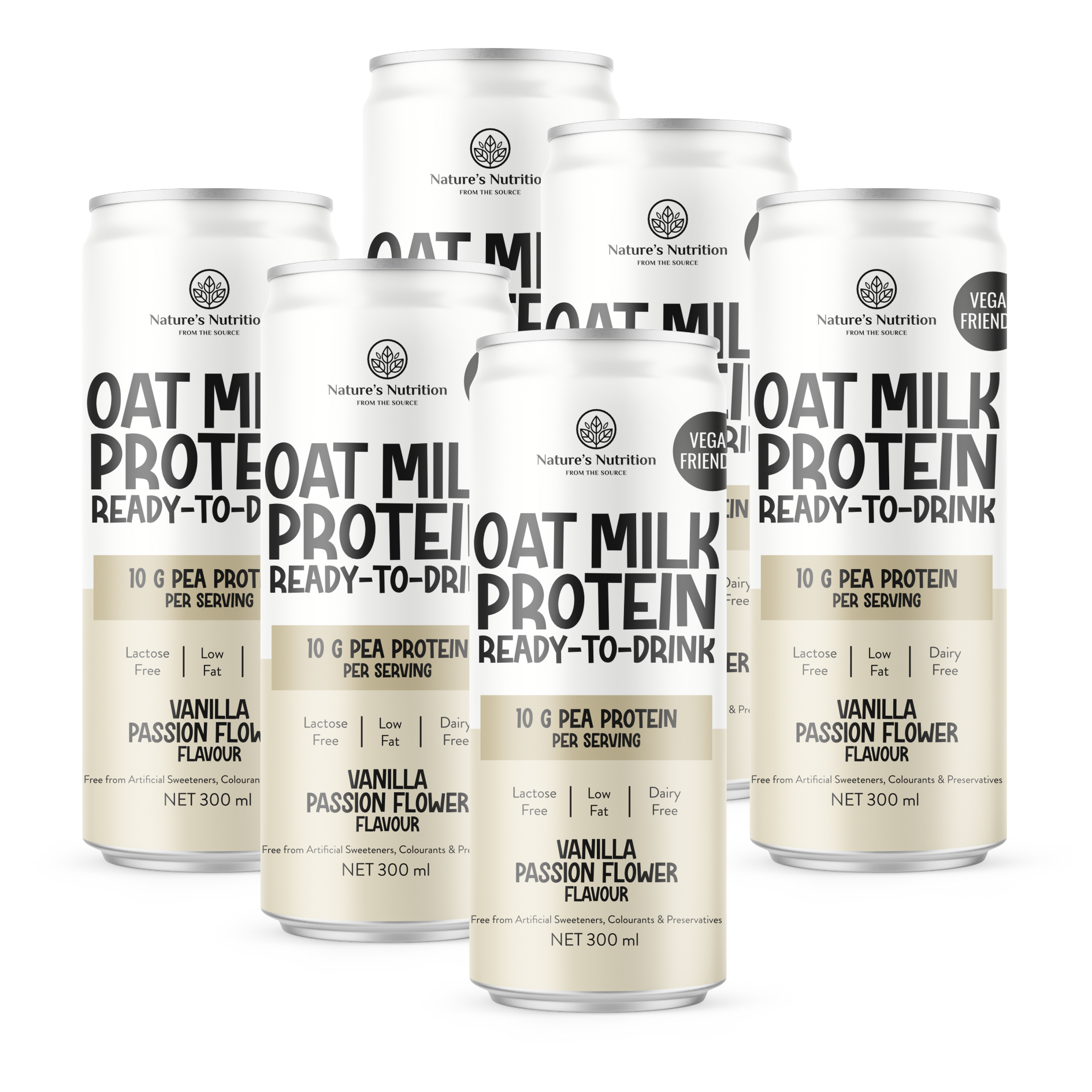 Oat Milk Vanilla Passion Flower 6-Pack