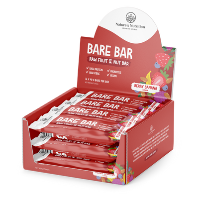Bare Bars — Raw Fruit, Nut & Probiotic Snack Bar