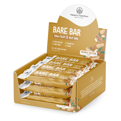 Bare Bars — Raw Fruit, Nut & Probiotic Snack Bar