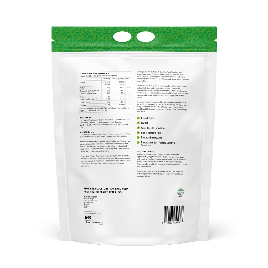 Plant Protein — Complete Vegan Protein Powder