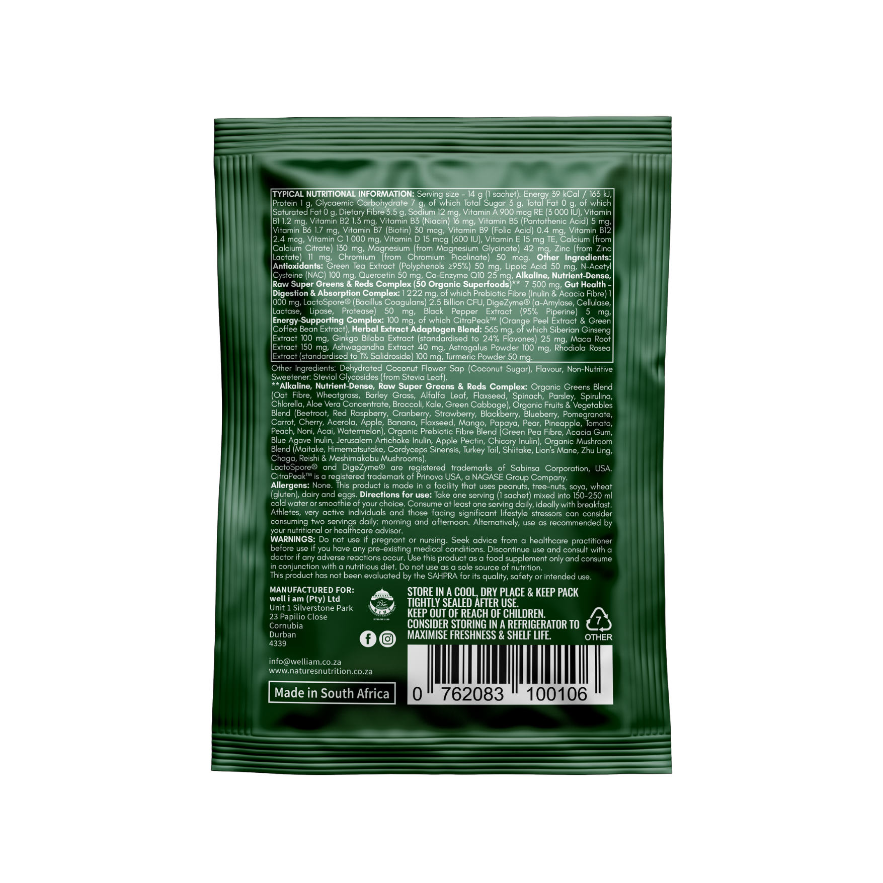 Active Greens+ — Optimum Health Supplement