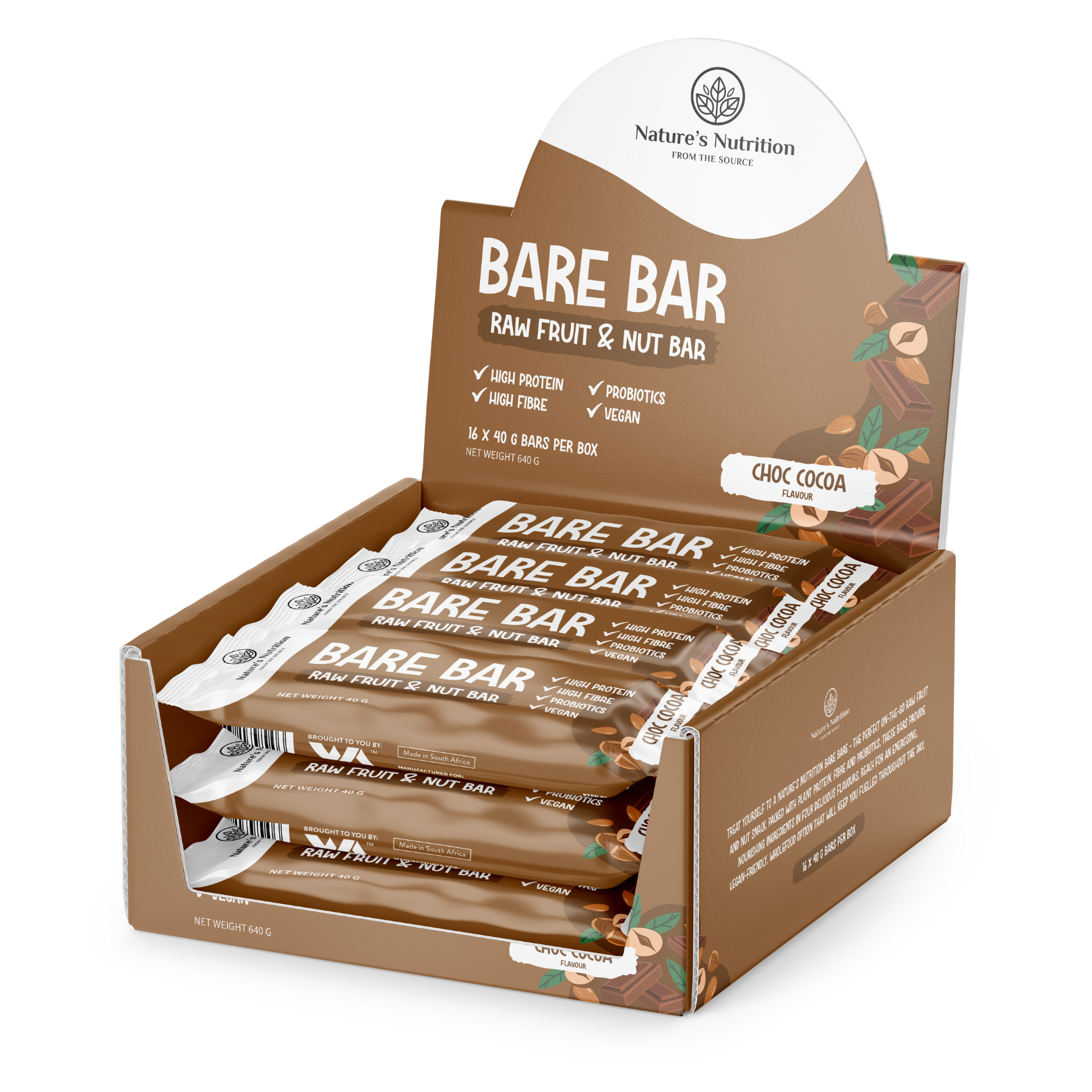 Bare Bars — Raw Fruit, Nut & Probiotic Snack Bar