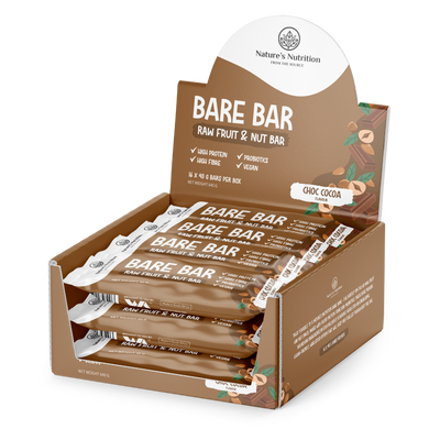 Bare Bars — Raw Fruit, Nut & Probiotic Snack Bar