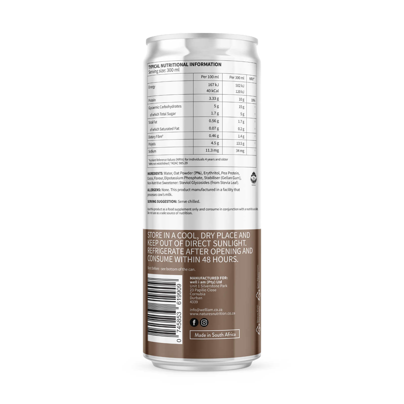 Oat Milk Chocolate Cacao 6-Pack